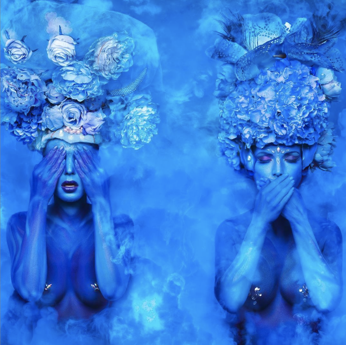 blue goddesses